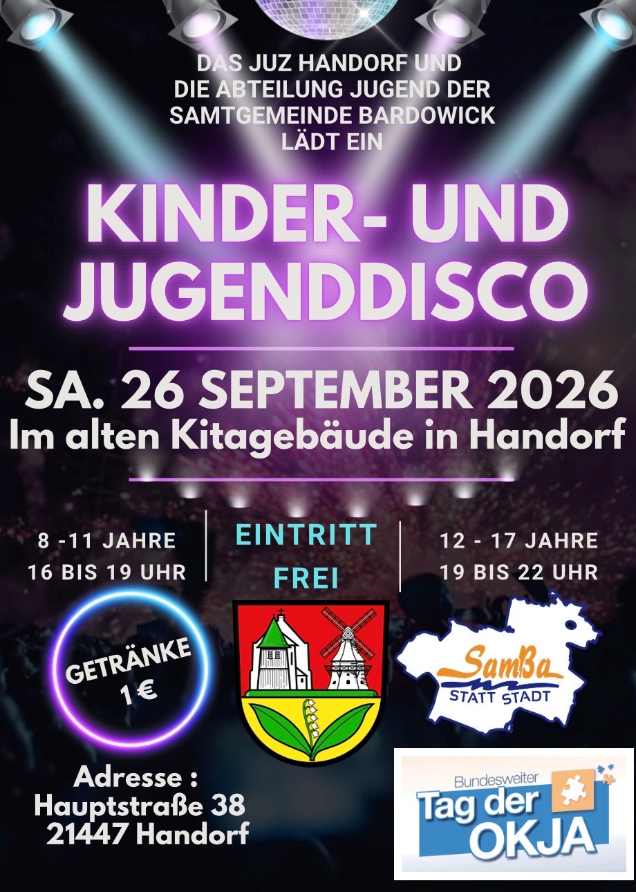 Open Air Disco am 26.09.2026 in Handorf
