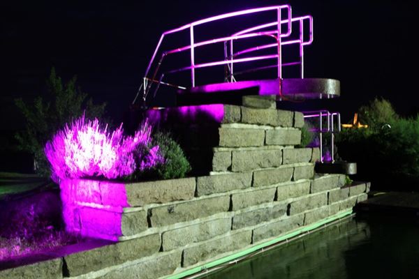 Lichter am Abend Lichter am Abend