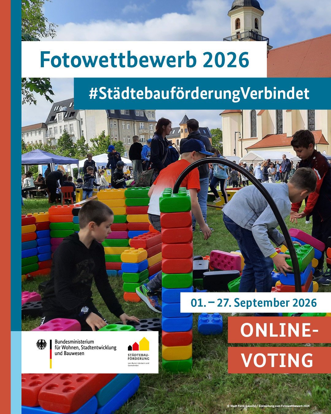 Online-Voting für den Fotowettbewerb zur Städtebauförderung