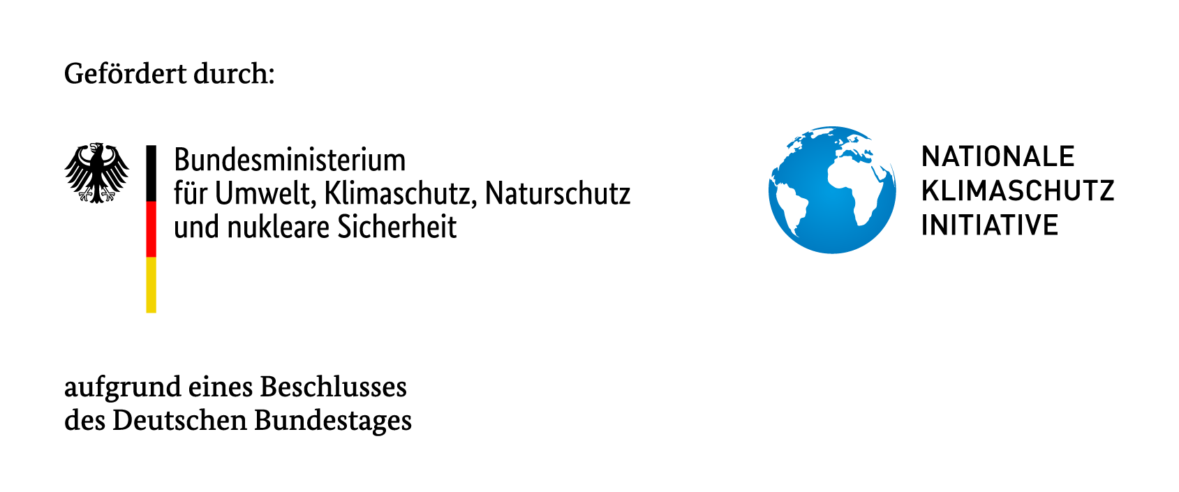 Logos BMWK und Nationale Klimaschutzinitiative