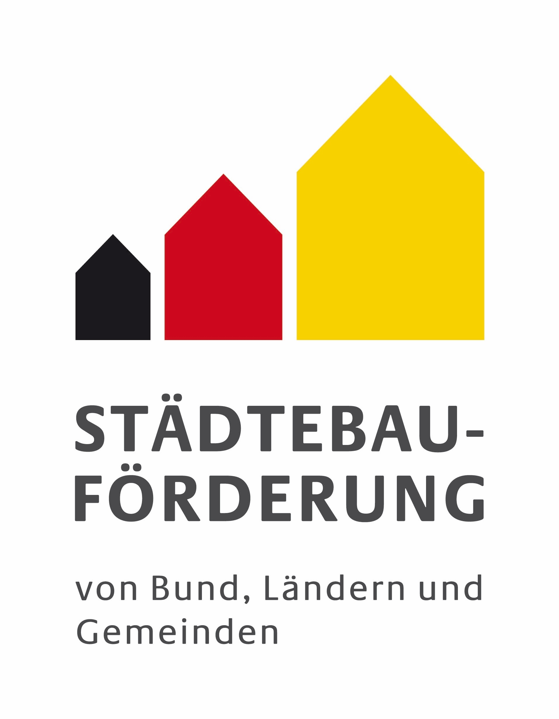 Logo Städtebauförderung von Bund, Ländern und Gemeinden Logo Städtebauförderung