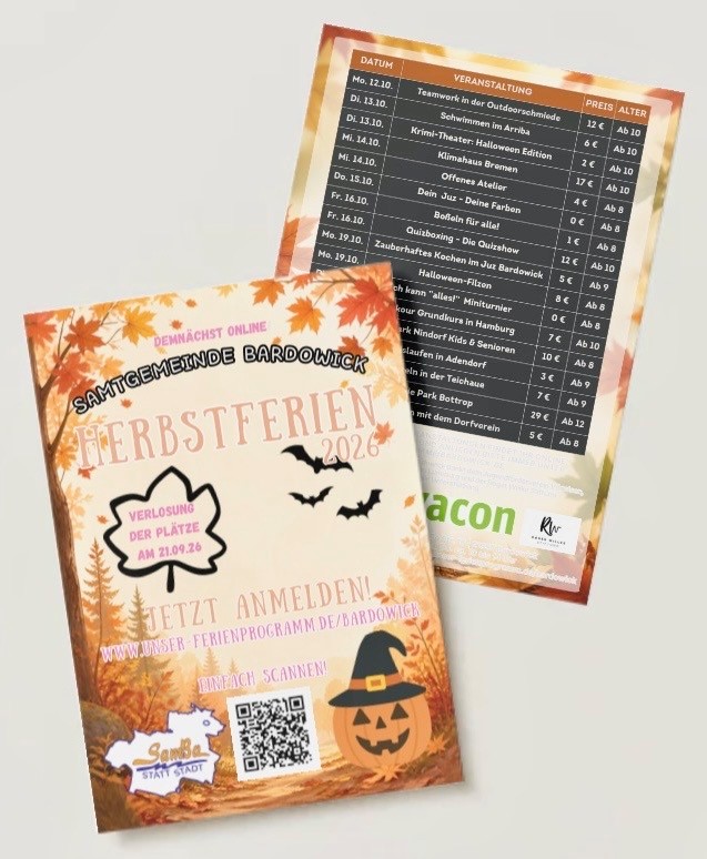 Herbstferienprogramm 2026